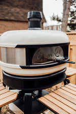 Load image into Gallery viewer, Full size Wood Fire Door- With Optional Felt Gasket seal- Fitment- Gz* Dome* Pizza Oven
