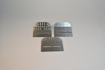 Load image into Gallery viewer, Three metal blades on a gray background
