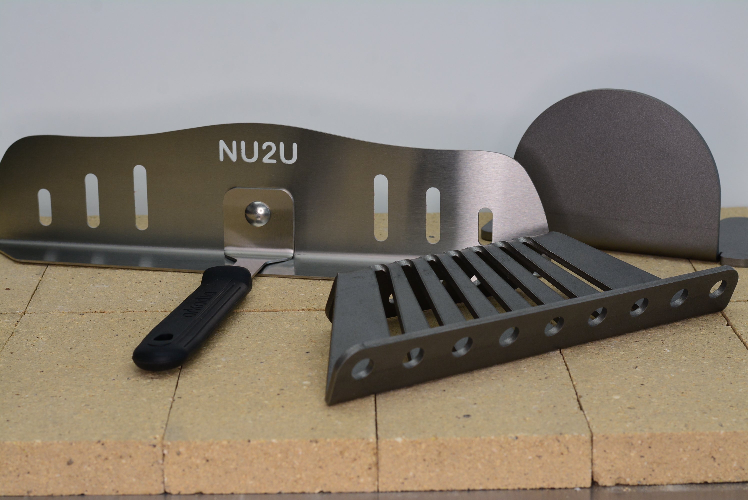 NU2U-Fitment Gozney* Dome Baffle Door – Stainless Steel Design