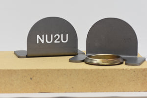 NU2U Products -Flame Guard/heat diffuser plate insert- Pure Carbon Steel-Designed  to fit  the Dome* Pizza Oven