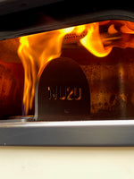 Load image into Gallery viewer, NU2U Products -Flame Guard/heat diffuser plate insert- Pure Carbon Steel-Designed  to fit  the Dome* Pizza Oven
