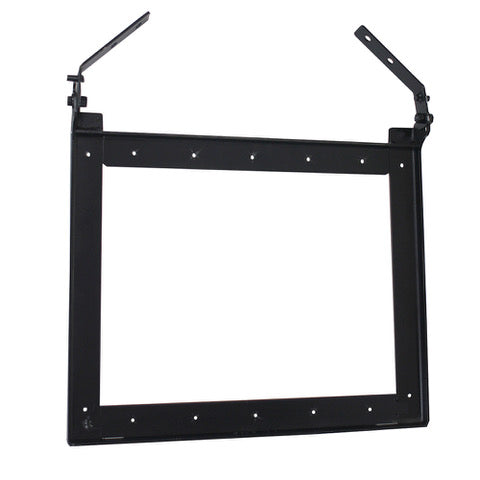 NU2U Products-Front Articulating Shelf for  Black Steel filler panels-Wood not Included- Fits only Type-Pizza Oven Dome* Stand